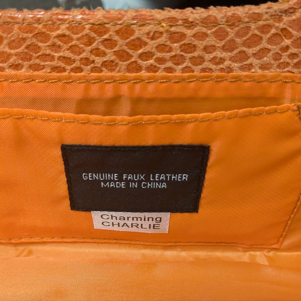 Charming Charlie Color Block Clutch - image 5